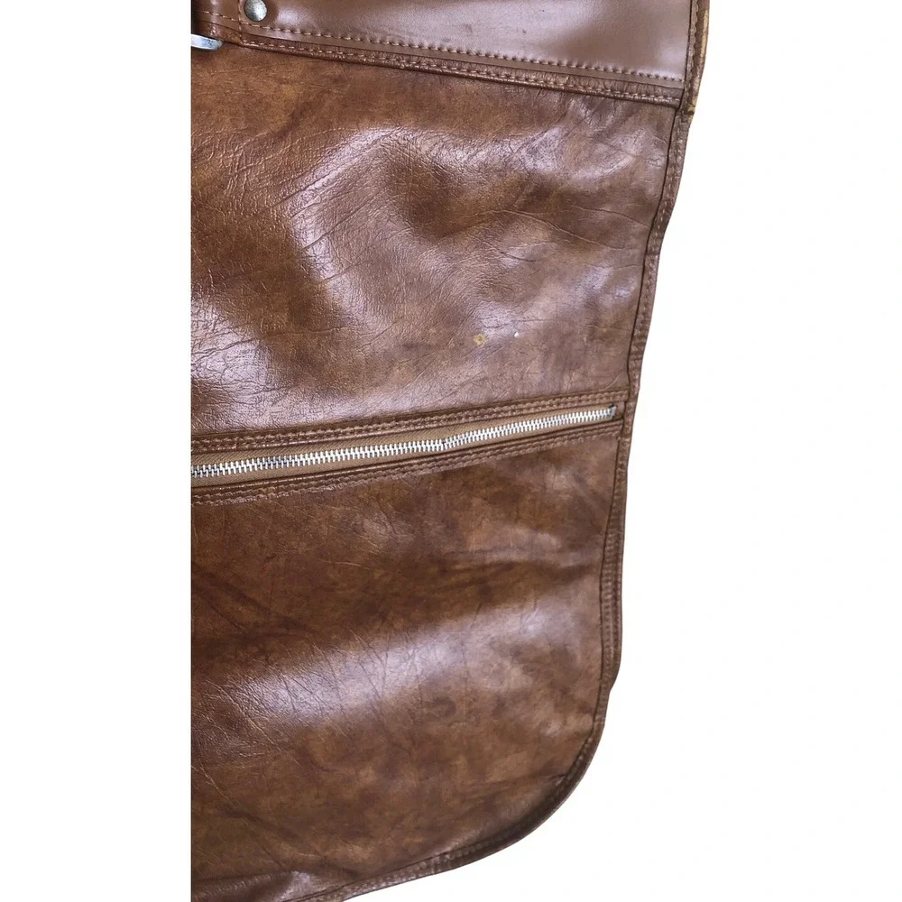 American Tourister Escort Garment Bag Vintage/Antique Faux Leather